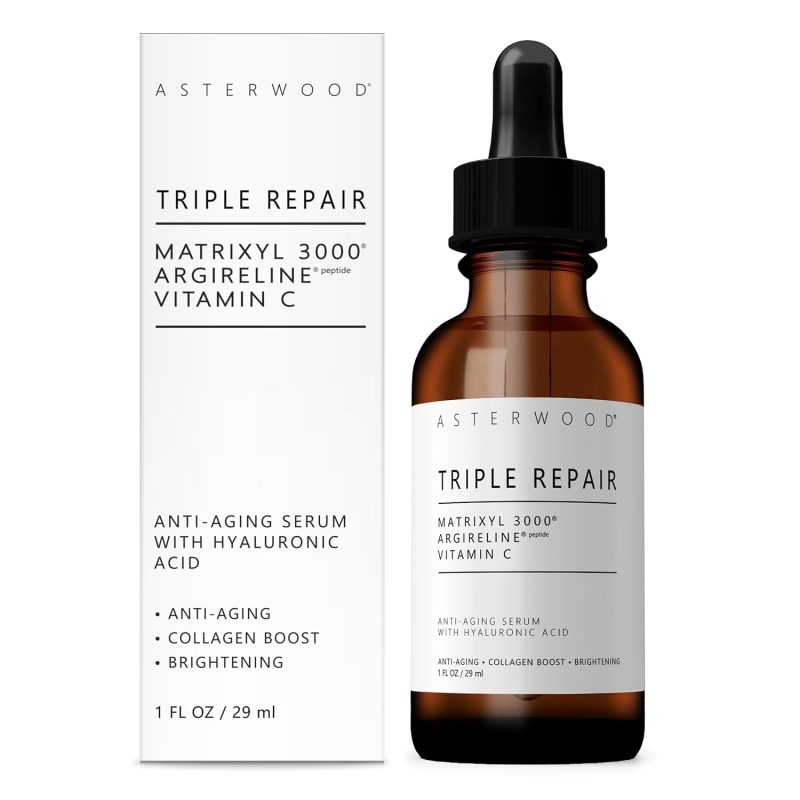 Triple Repair Matrixyl 3000 + Argireline + Hyaluronic Acid + Vitamin C Serum