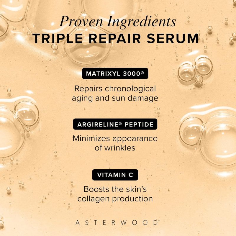 Triple Repair Matrixyl 3000 + Argireline + Hyaluronic Acid + Vitamin C Serum - Image 8